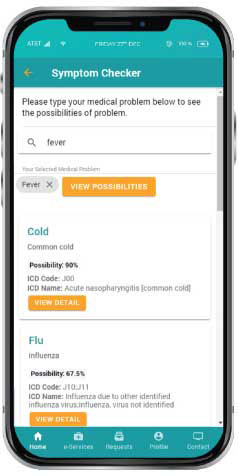 A.I. Medical Symptoms Checker