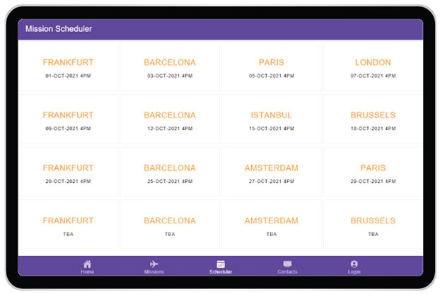 Mission Schedular